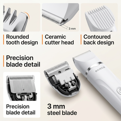 Detailed blade feature image with clear explanatory text